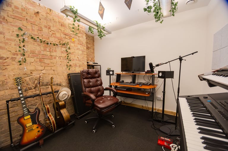 Music Studio | Recording Studio | Workspace | Creative Space | Studio in Hackney East London E8