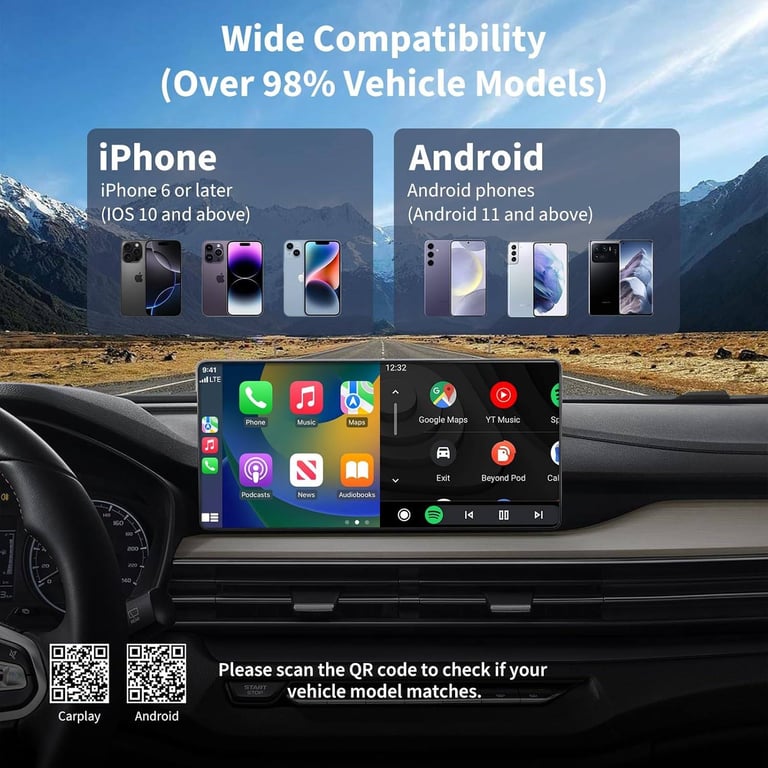 new in packaging - Acmount Mini Upgrade Wireless Carplay/Android Auto Adapter