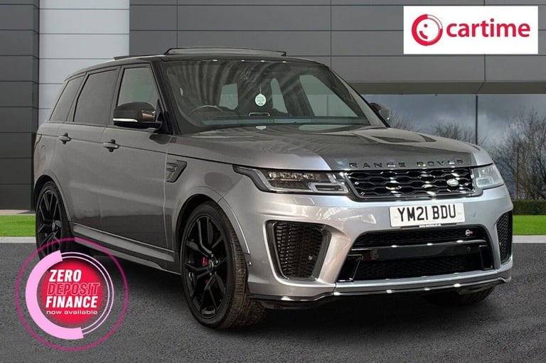 2021 21 LAND ROVER RANGE ROVER SPORT 5.0 P575 V8 SVR CARBON EDITION SUV 5DR PETR