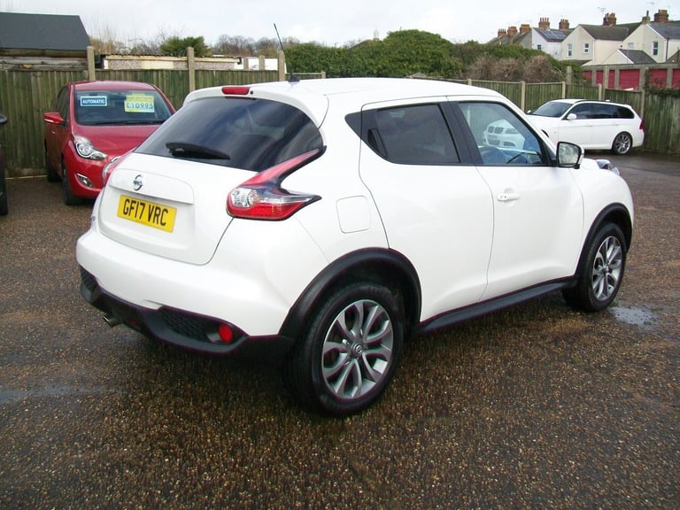 2017 Nissan Juke 1.5 dCi Tekna 5dr, 53,000 miles fsh, Satnav, Leather, Cruise, Heated seats. HATC...