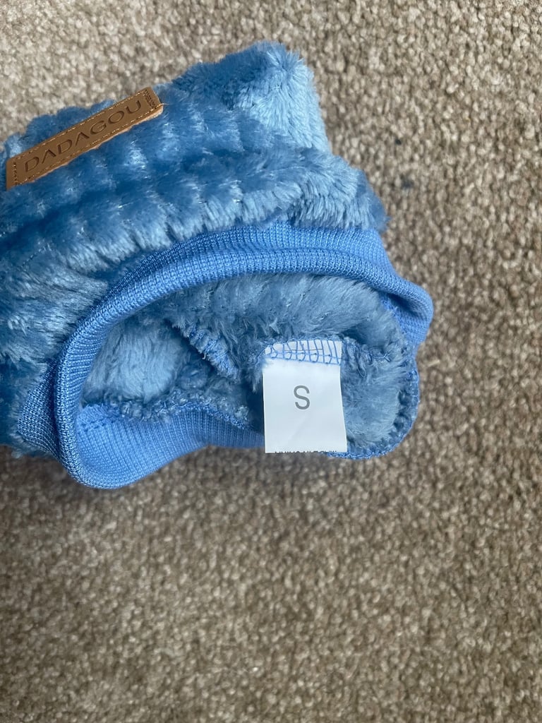 Pet Ribbed Fleece Jumpers Pullover Sweatshirt - Size S