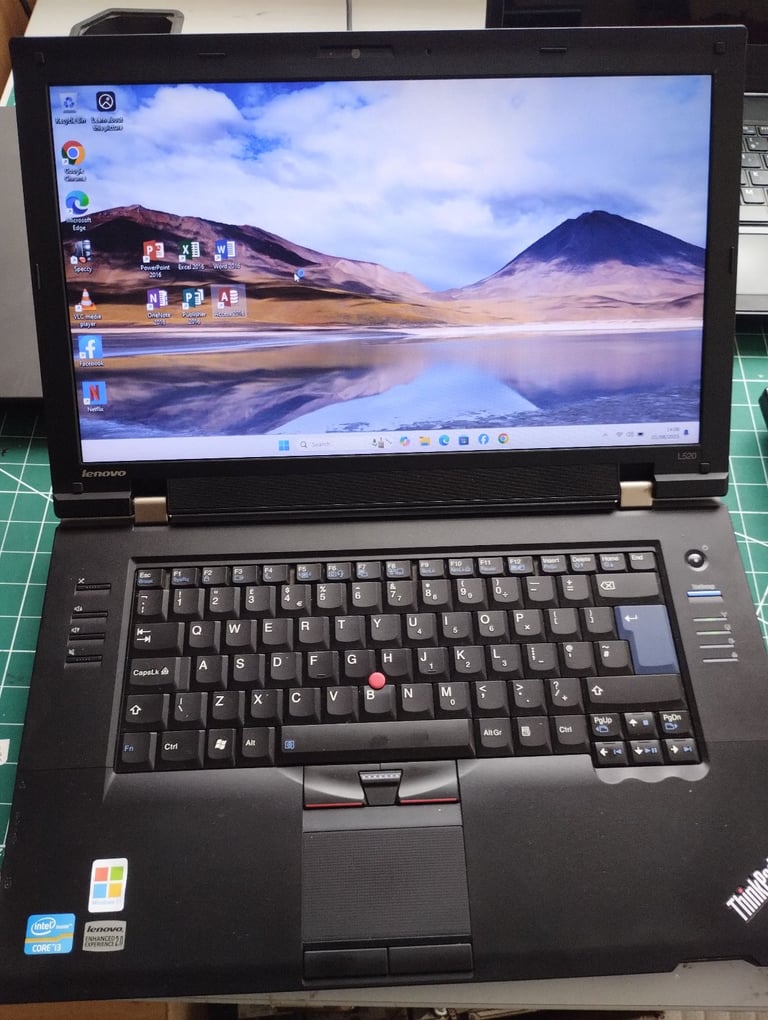 Lenovo Laptop. Windows 11, FULL MS OFFICE, 8GB RAM, 128GB SSD,DVD, Delivery.  Big screen
