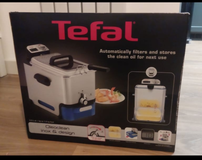 image for Never been open Tefal deep fat fryer