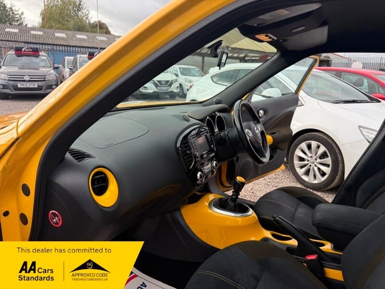 Nissan Juke ACENTA PREMIUM DIG-T+YELLOW JIKE+ULEZ COMPLAINT+REAR CAMERA+SATNAV+3