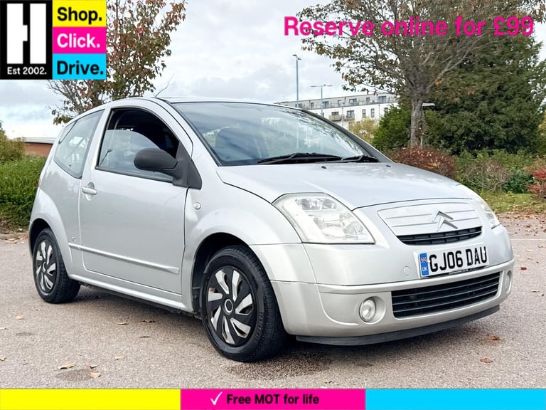 2006 Citroen C2 1.1i SX Hatchback 3dr Petrol Manual (138 g/km, 59 bhp) HATCHBACK Petrol Manual