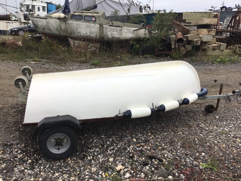 Boat Tender GRP 8ft with Road Trailer