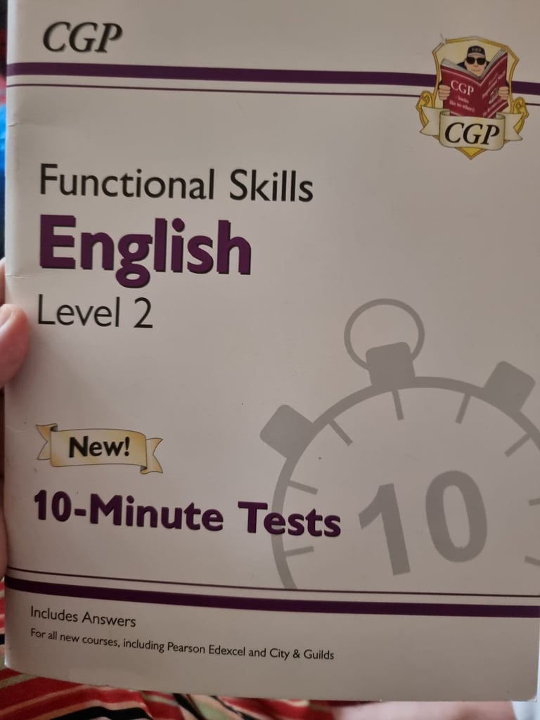 Both gcse book english level 2