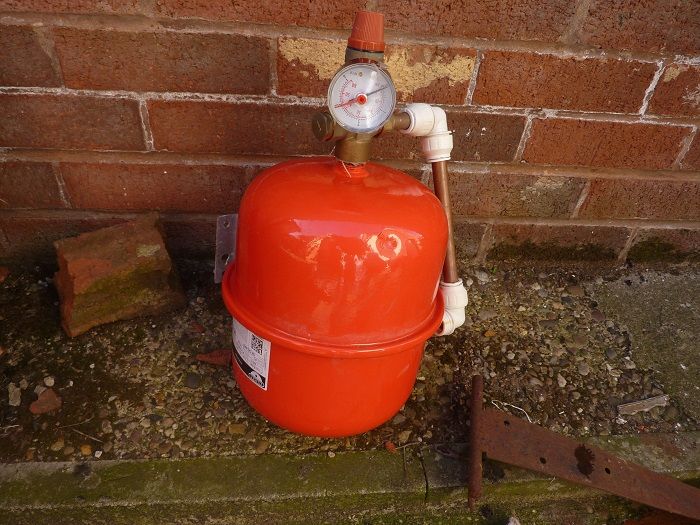 image for  Zilmet Expansion Tank 130- Cal-Pro With Gauge.