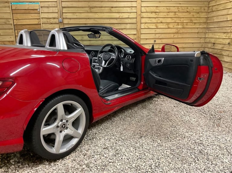 2012 Mercedes-Benz SLK 1.8 SLK200 BlueEfficiency AMG Sport Convertible 2dr Petrol G-Tronic+ Euro ...