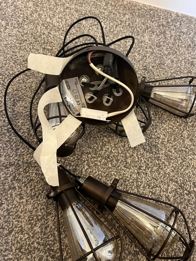 Industrial ceiling hanging light