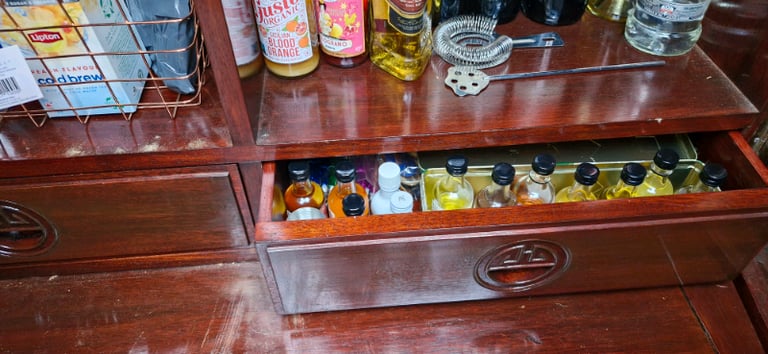 Lovely Chinese solid wood drinks cabinet