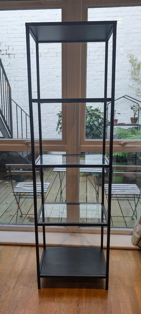 image for IKEA VITTSJÖ Shelving unit,  