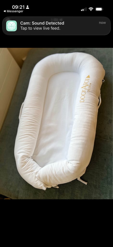 DockAtot Delux +, white, great condition