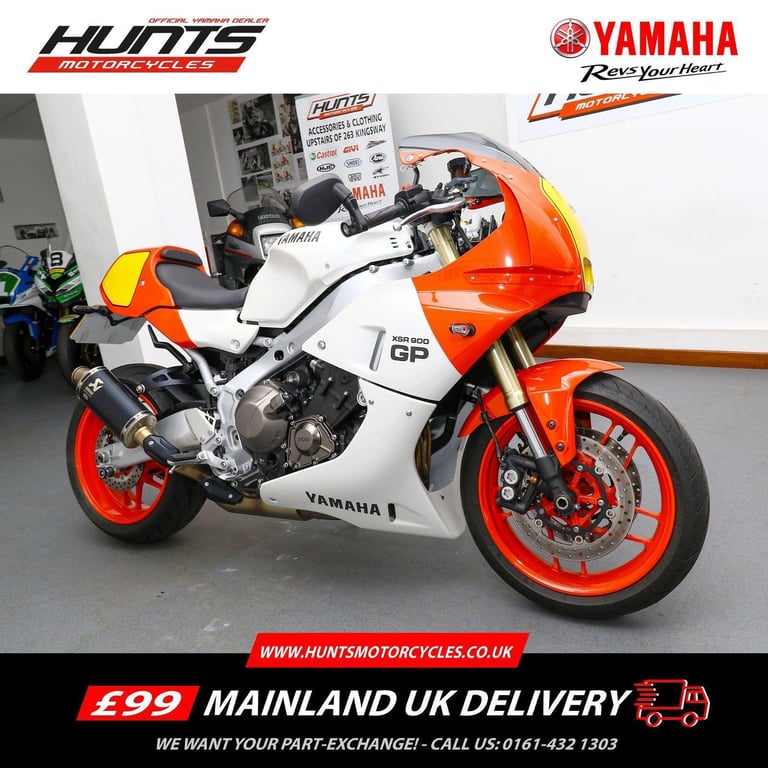 2024, '24 Yamaha XSR900 GP. 1,128 MILES. Racer Pack Fitted. Warranty. £11,495