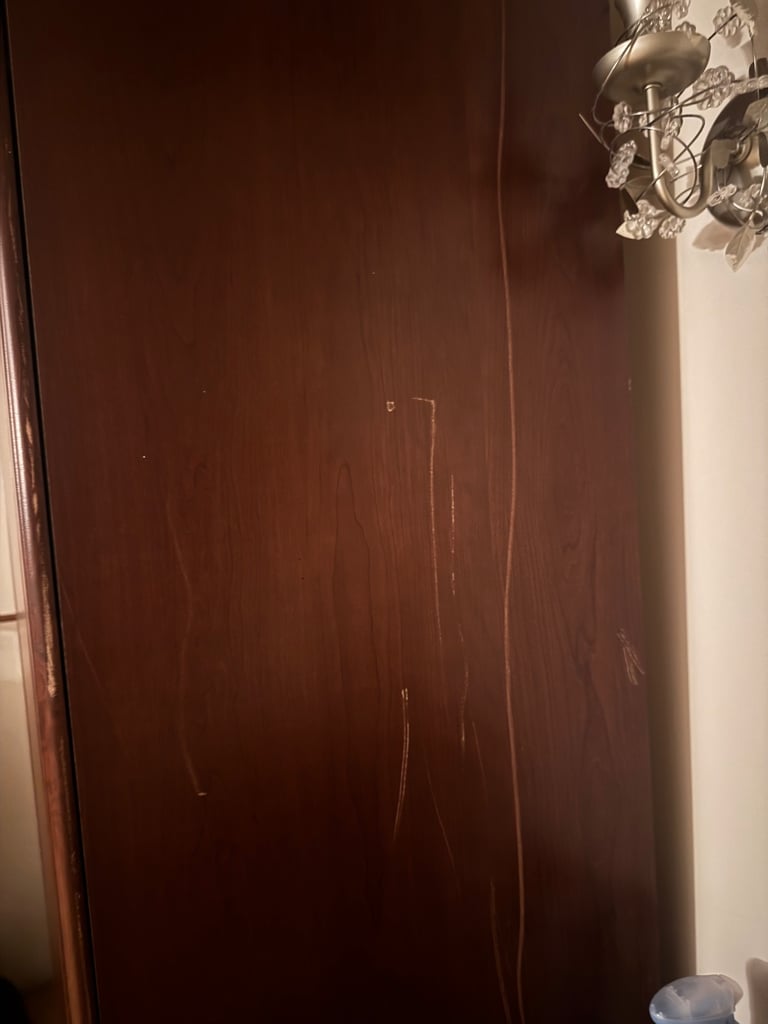 Wooden Two Door Wardrobe