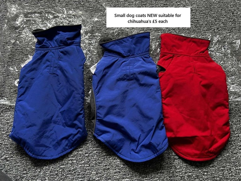 image for New dog coats size xs