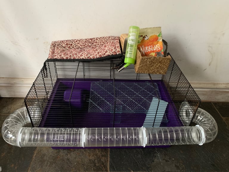 image for Mouse/hamster/rodent cage including accessories
