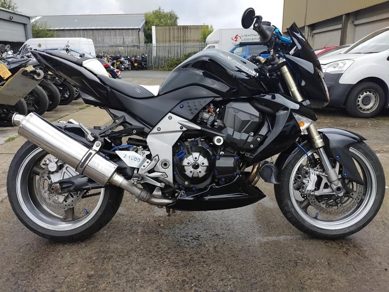 2008 08 KAWASAKI ZR 1000 B7F Z1000 Z NEW MOT CLEAN BLACK NAKED MUSCLE ZR1000