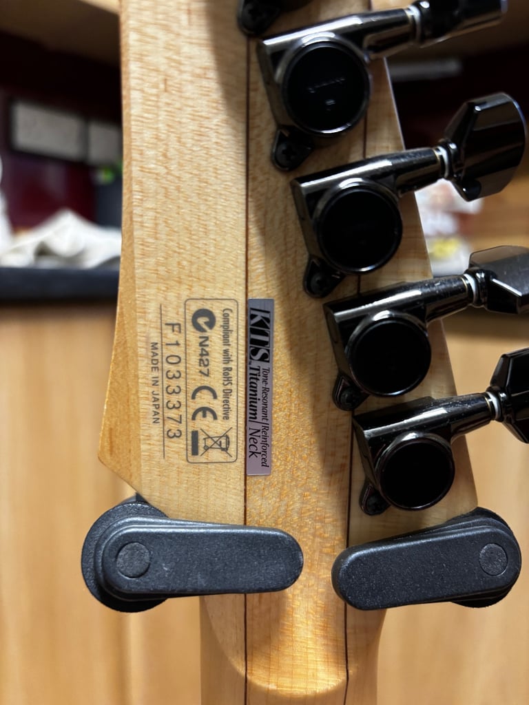 Ibanez RG3570Z Laser Blue, Japanese made Prestige model, Dimarzio Pickups.