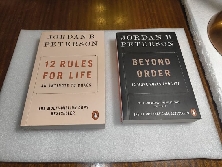 image for 12 Rules for Life & Beyond Order - Jordan B. Peterson - Psychology Books