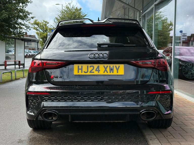  Audi RS3 2.5 TFSI Carbon Black Sportback 5dr Petrol S Tronic quattro Euro 6 (s/s) (4 Petrol Auto...