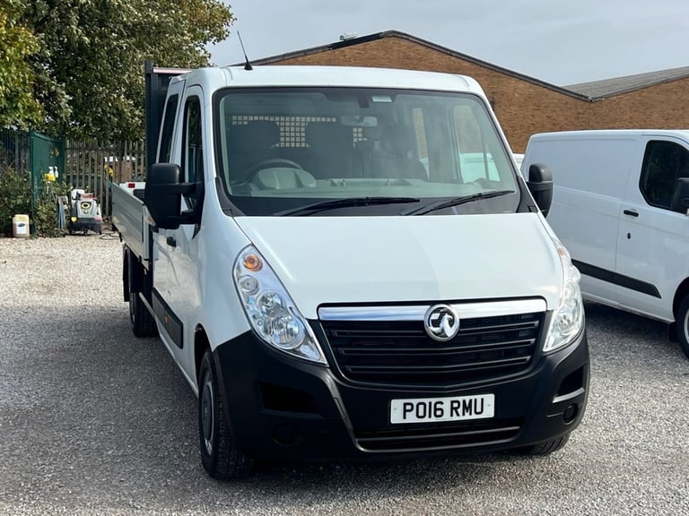 2016 Vauxhall Movano F3500 L3H1 2.3 CDTI CRC DROPSIDE CREWCAB/DROPSIDE Diesel Manual