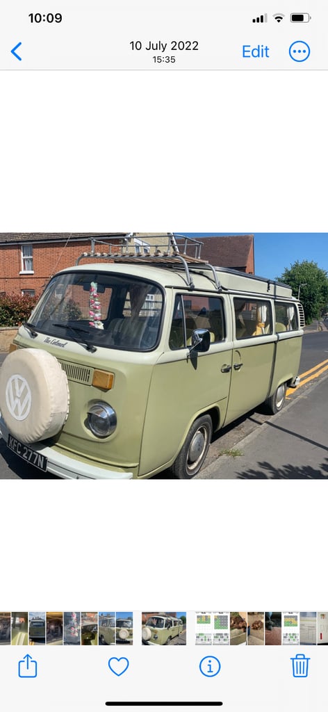 Volkswagen, MOTOR CARAVAN, 1975, 1584 (cc)