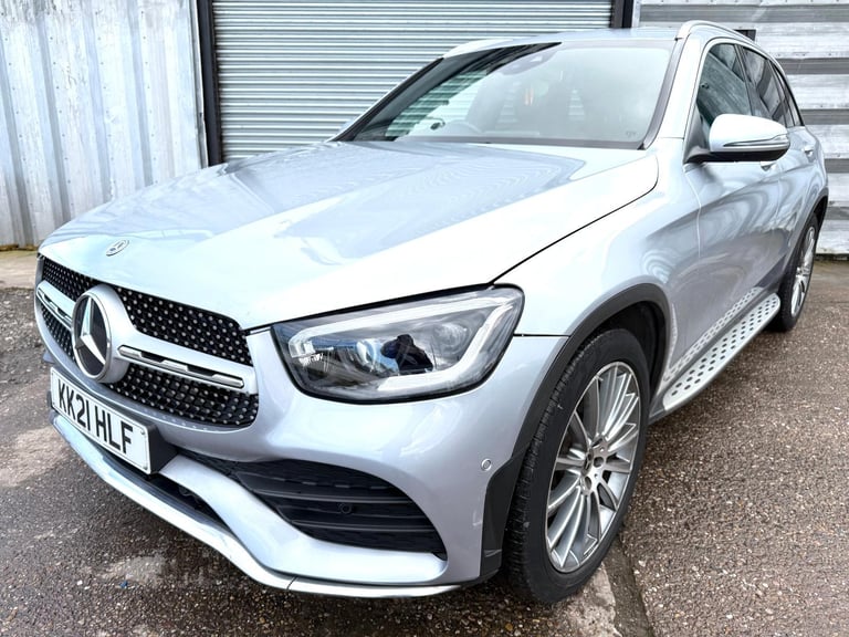 2021 21 REG MERCEDES GLC 220 D 4MATIC AMG LINE PREMIUM PLUS DAMAGED REPAIRED