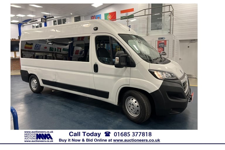 image for 2019 - 69 - PEUGEOT BOXER 435 2.0HDI BLUE 130PS L3H2 LWB 6 SEAT DISABLED MINIBUS