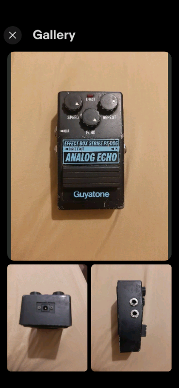 Guyatone PS-006 Analog Echo 80s vintage delay 