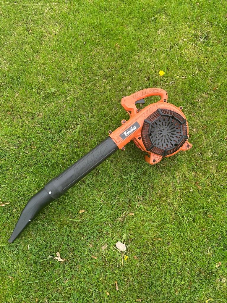image for Tanaka 27cc petrol leaf blower starts easily powerful blower lawnmower mower Strimmer trimmer 