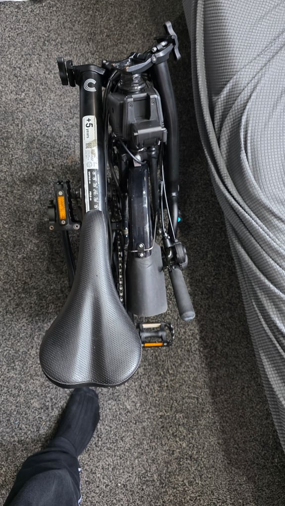 Brompton folding electric bike 