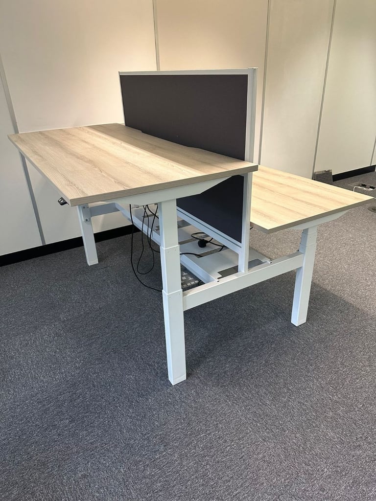 electric desk - double position