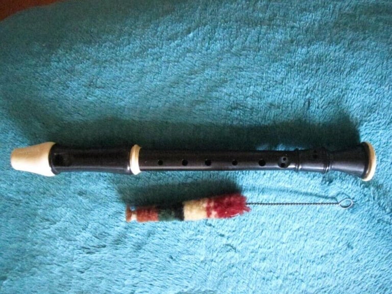 Plastic recorder & Cleaning rod
