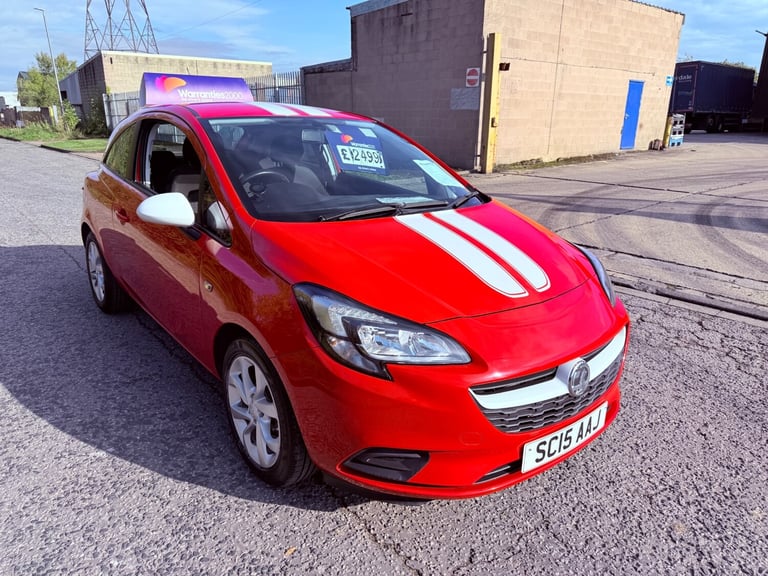 2015 15 VAUXHALL CORSA 1.2 STING 3 DOOR PETROL MANUAL SMART MODERN FIRST CAR