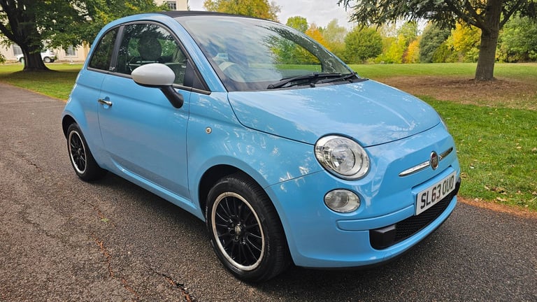 image for Fiat, 500, Convertible, 2013, Manual, 1242 (cc), 3 doors