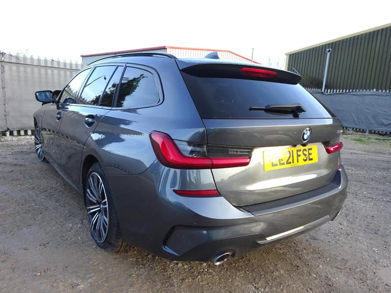 2021 21 REG BMW 3 SERIES 330E M SPORT HYBRID AUTO ESTATE DAMAGED SALVAGE