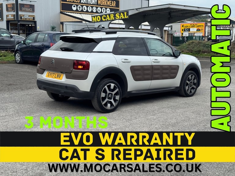 2017 Citroen C4 Cactus 1.2 PureTech [82] Flair 5dr ETG HATCHBACK Petrol Semi Automatic