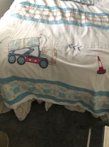 Laura Ashley tractor duvet cover and pillowslip
