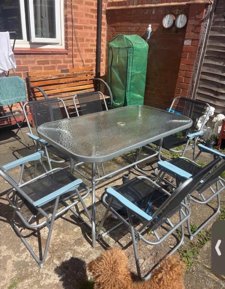 image for 6 seater patio set 