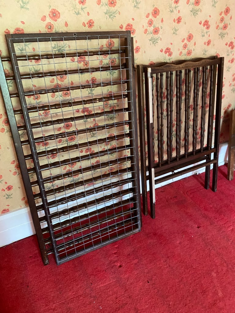 Free wooden cot