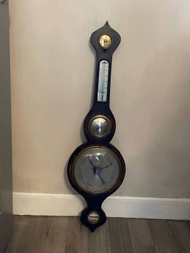 image for LOVELY ANTIQUE BAROMETER BUIST OF EDINBURGH 