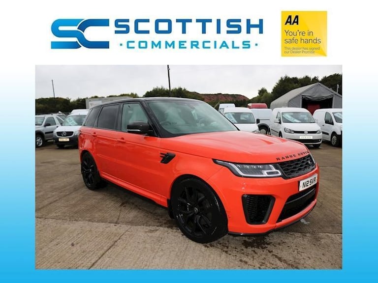 2018 RANGE ROVER SVR SUPER RARE FACTORY ORDER LAVA ORANGE STUNNING CONDITION