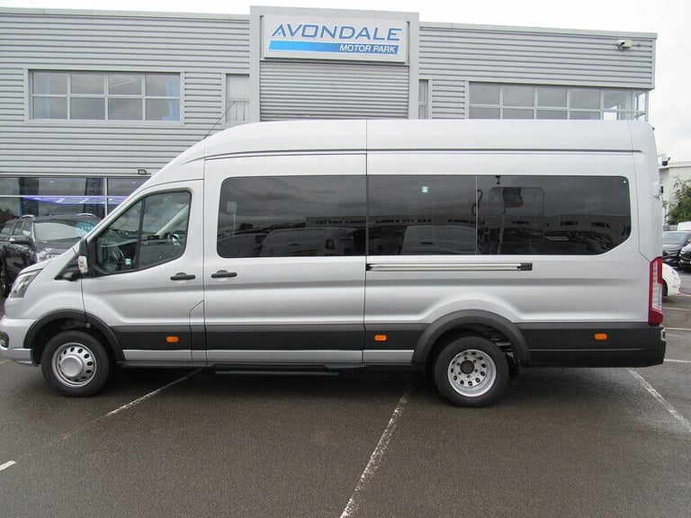 2024 Ford Transit 460 EcoBlue Limited 17 SEATER MINIBUS 165 BHP SAT NAV CAMERA H-SEATS HUGE S Min...