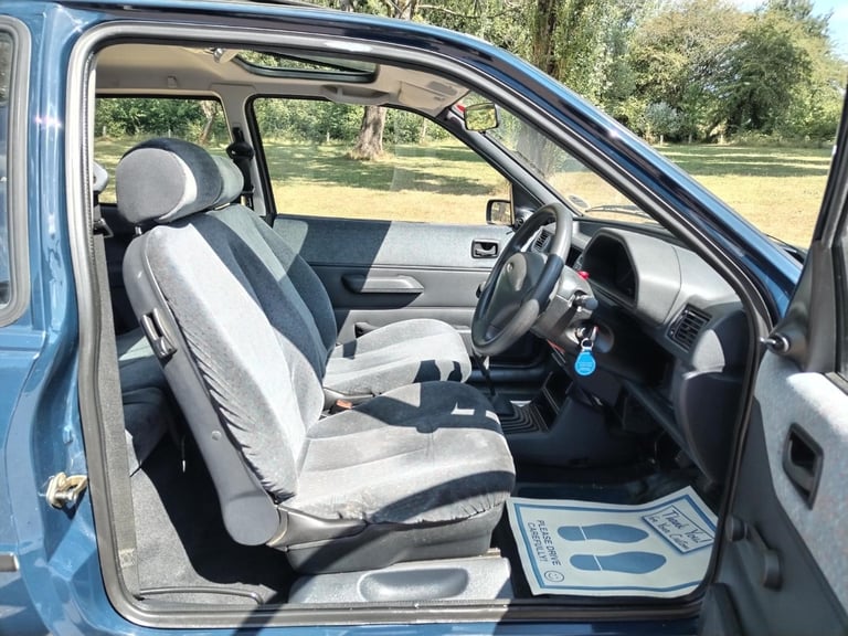 1995 FORD FIESTA MK3 1.1 QUARTZ 3 DOOR HATCHBACK GENUINE 37K 1 OWNER CLASSIC