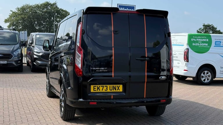 2023 Ford Transit Custom 2.0 EcoBlue 170ps Low Roof Sport Van Auto Van Diesel Automatic