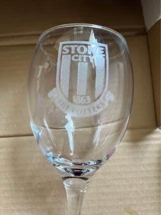image for Stoke city glass