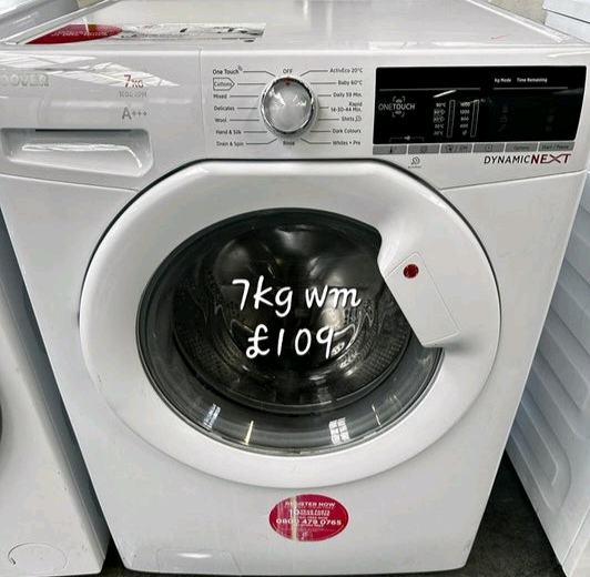 Hoover 7kg washing machine free delivery in Birmingham 