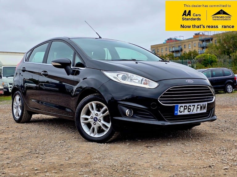2017 Ford Fiesta 1.0T EcoBoost Zetec Hatchback 5dr Petrol Powershift Euro 6 (100 ps) Hatchback Pe...