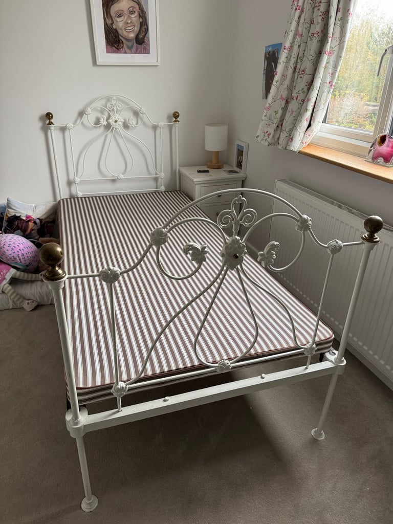 image for Reclaimed antique bed - single